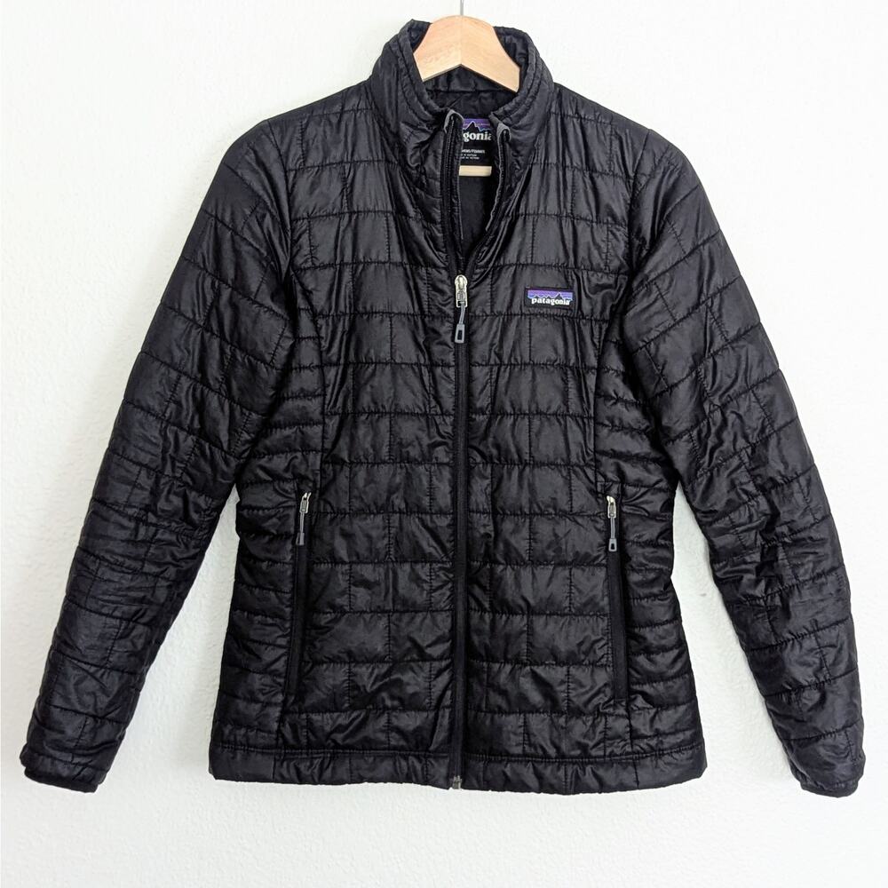 Patagonia Women's XS Black Nano Puff Insulated Jacket 84217